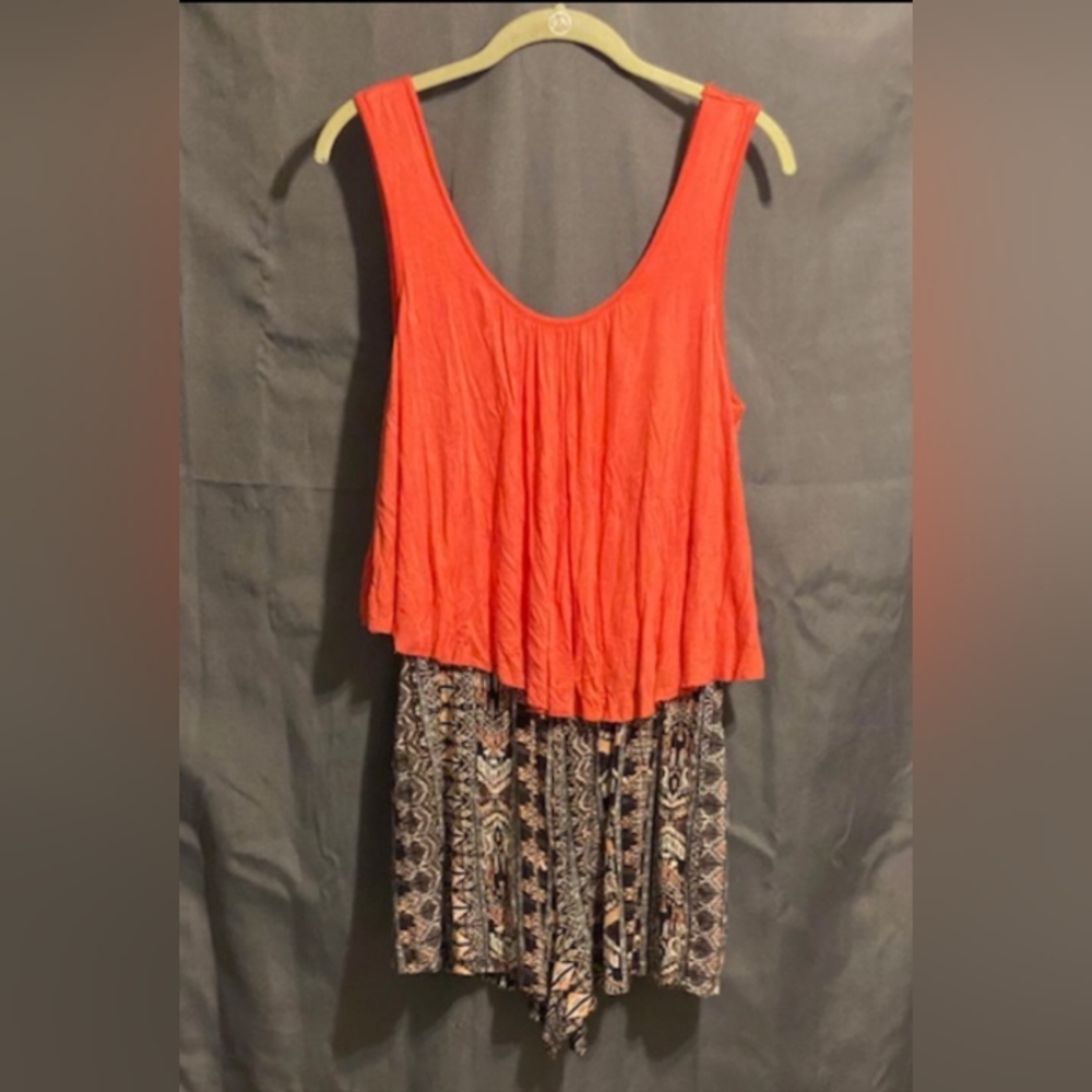 Cute sleeveless romper